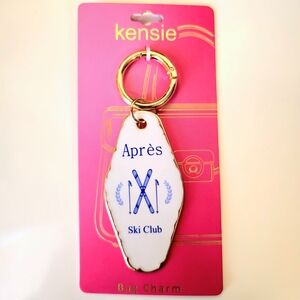 NEW Kensie Après Ski Club Bag Charm